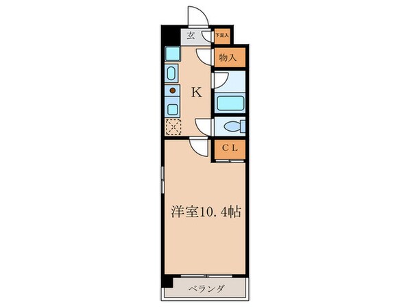 レ－ジュＡｓａｎｏの物件間取画像